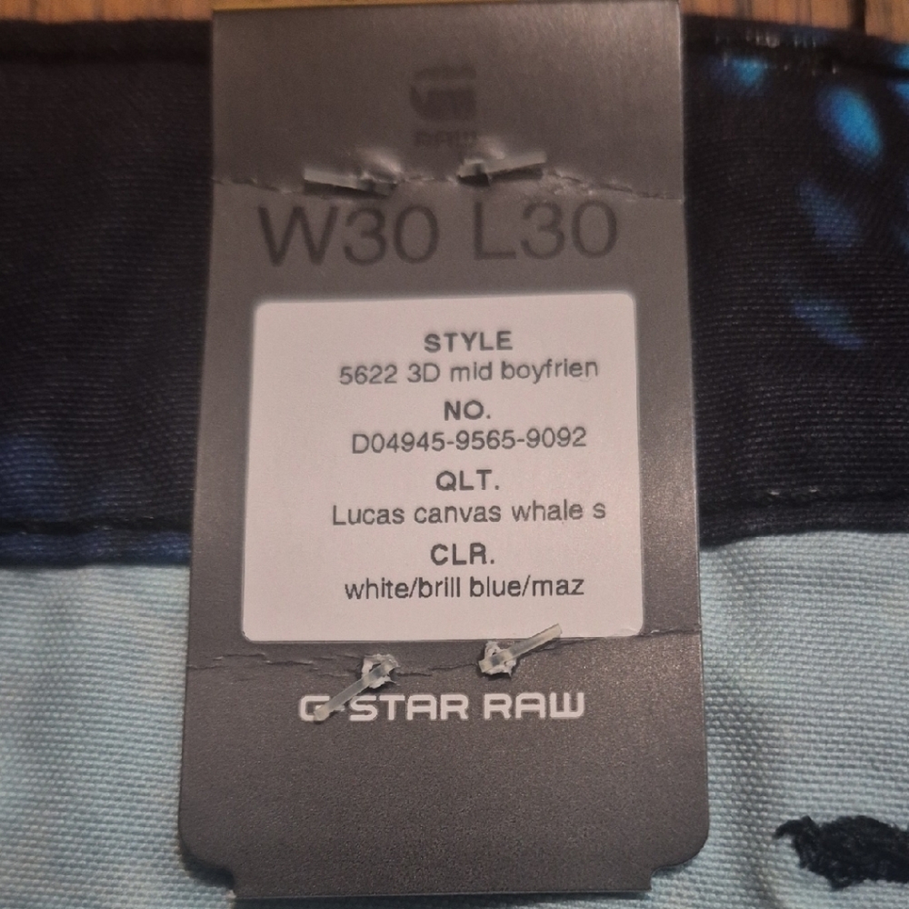 G-Star Raw Blue and Black Jeans